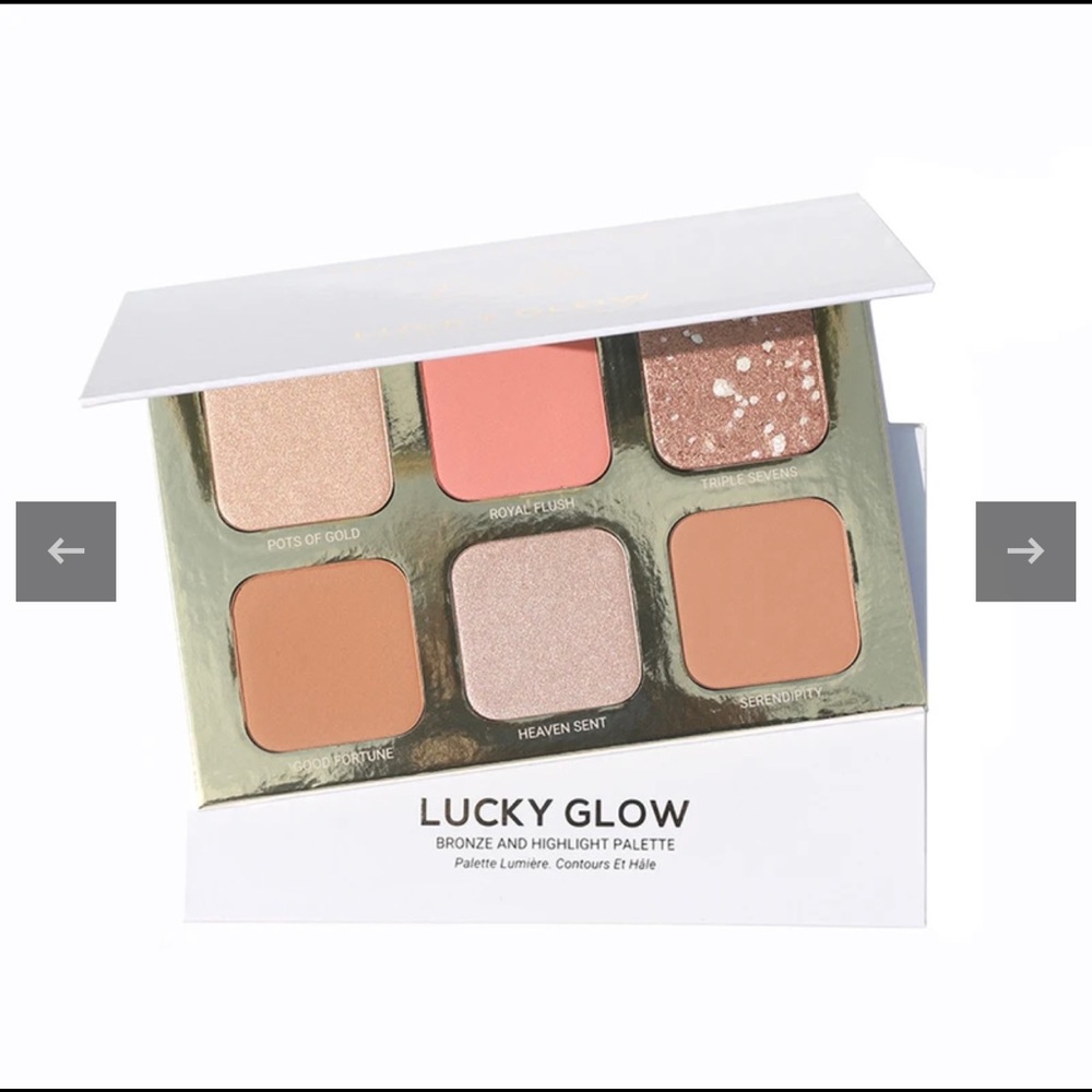 True+Luscious XL Bronze and Highlight Palette NIB